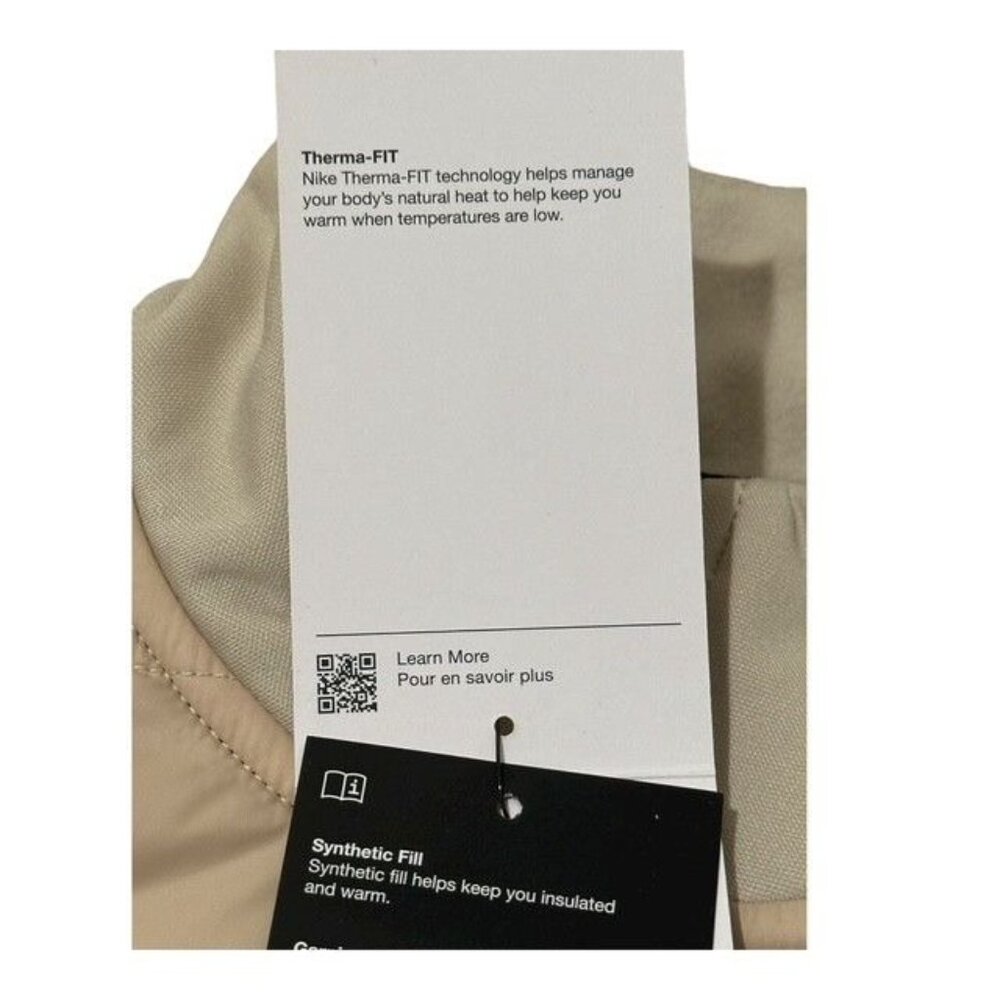 Nike Therma FIT Tan Running Hiking Vest DD6084-206 Women's Small NEW with Tags‎ - Picture 14 of 16